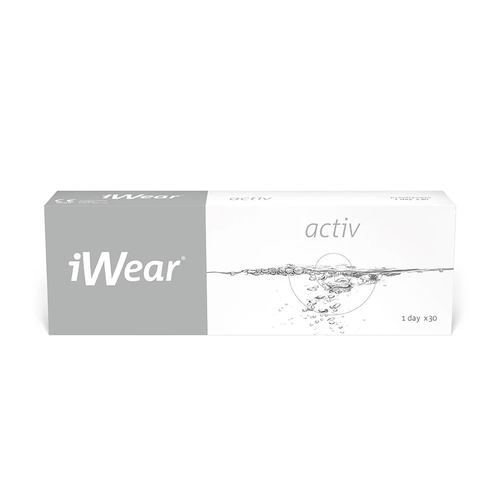 ���������� ����������� ���������� ����� iWear Activ, 30 ��., R 8,6, D -4