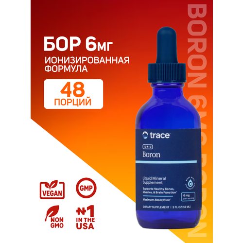���������� Trace Minerals Ionic Boron 6 �� liquid (���) 59 ��