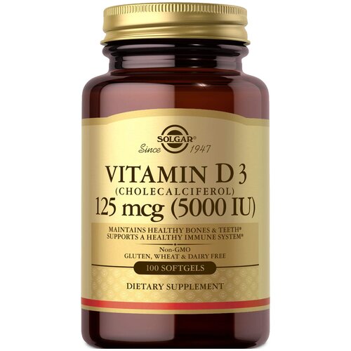 ���������� Vitamin D3 (Cholecalciferol) 5000 ��, 100 ��., 1 ��.