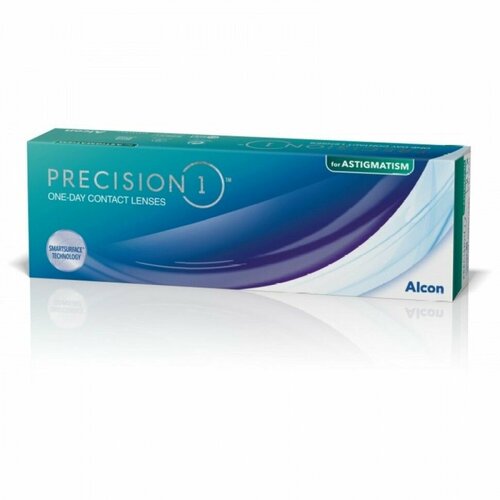 ���������� ����������� ���������� ����� Alcon Precision 1 for Astigmatism., 30 ��., R 8,5, D -1,25,�CYL:�-0,75,�A�:�100, 1 ��.