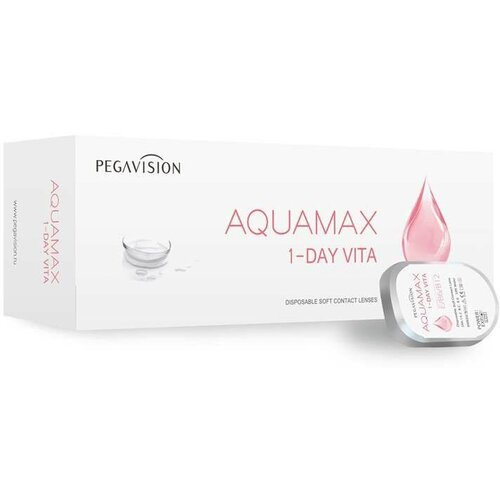 ���������� ����������� ���������� ����� Pegavision Aquamax 1 Day Vita, 30 ��., R 8,6, D -3, 1 ��.