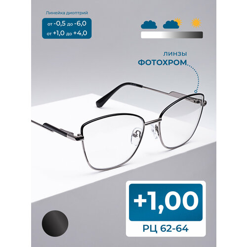 ���������� ������� ���� ������� ��� ������ ��������� (+1.00) GLODIATR 2138 C1, ��������, UV-400, BLUE BLOCKER, ���� ������, ��� �������, �� 62-64