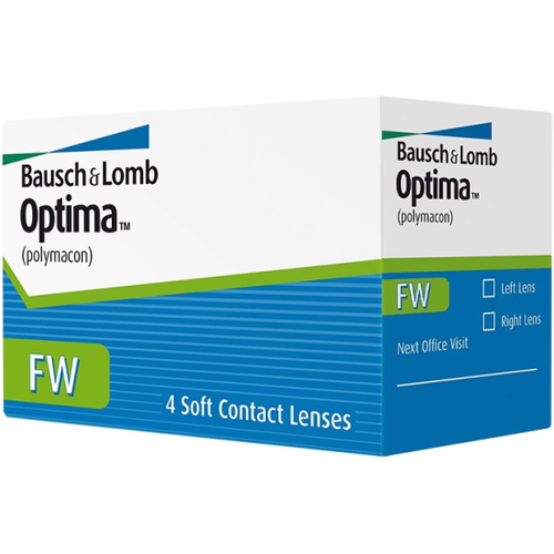 ���������� ���������� ����� BAUSCH+LOMB Optima FW, 4 ��., R 8,7, D -4,75, 1 ��.