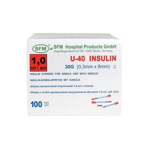 ���������� ����� ����������� SFM U-40 ����������������, 8 �� x 0.3 ��, ������: 30G, 1 ��, 100 ��., 100 ��.