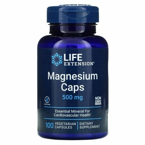 ���������� Life Extension Magnesium caps 500 �� 100 ������, ������ (��� ������� �������)