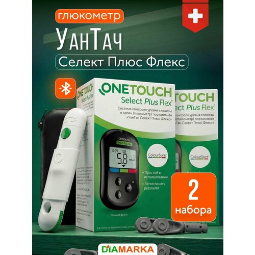 ���������� ��������� OneTouch Select Plus Flex (������ ������ ���� �����) � �������������� � ���������, 2 ������