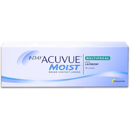 ���������� ����������� ���������� ����� ACUVUE 1-DAY MOIST MULTIFOCAL, 30 ��., R 8,4, D -4,5, ADD: ������, 1 ��.