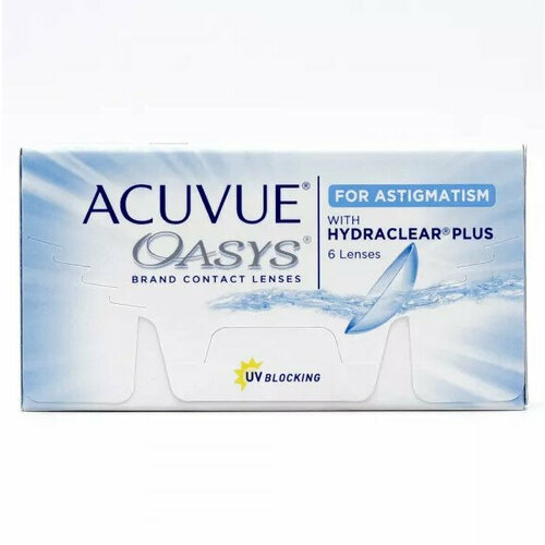 ���������� ���������� ����� ACUVUE OASYS For Astigmatism with Hydraclear Plus., R 8,6, D +4,75,�CYL:�-1,75,�A�:�150
