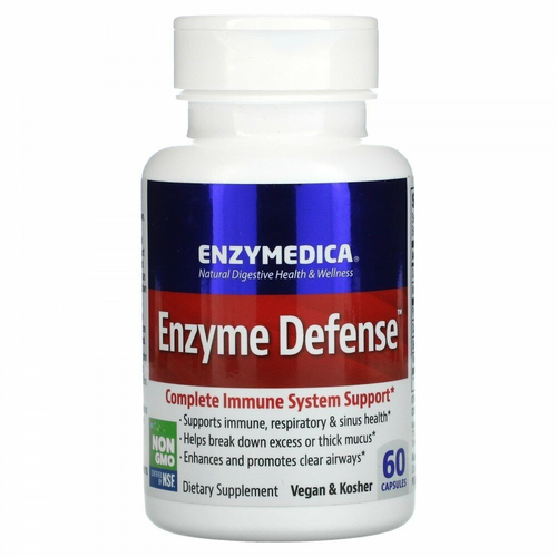 ���������� ������� Enzymedica Enzyme Defense, 100 �, 60 ��.