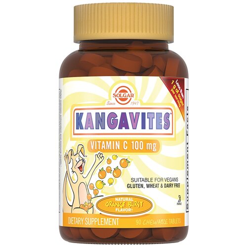 ���������� Solgar Kangavites Vitamin C ���., 100 �, 90 ��., ��������
