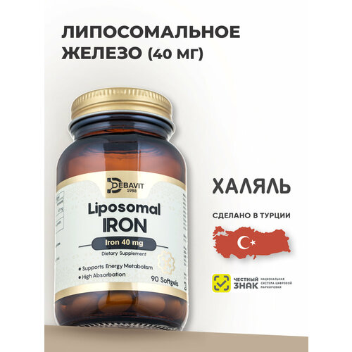 ���������� DebaVit ������ ����������� - 40 ��, B12 �������������� � � �������� ������� , ���� / 90 ������ / ������.