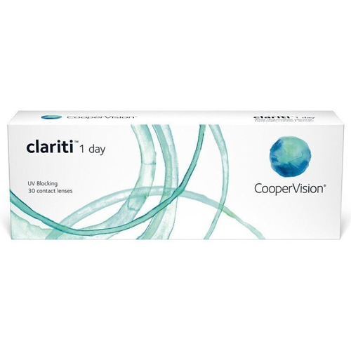 ���������� ����������� ���������� ����� CooperVision Clariti 1 day, 30 ��., R 8,6, D +4,5, 1 ��.