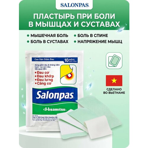 ���������� SALONPAS �������� (��������) Hisamitsu, 10 ��, �������