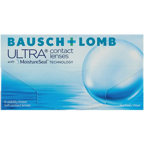 ���������� ���������� ����� �� ����� BAUSCH+LOMB Ultra, 6 ��., R 8,5, D -1,25, 1 ��.