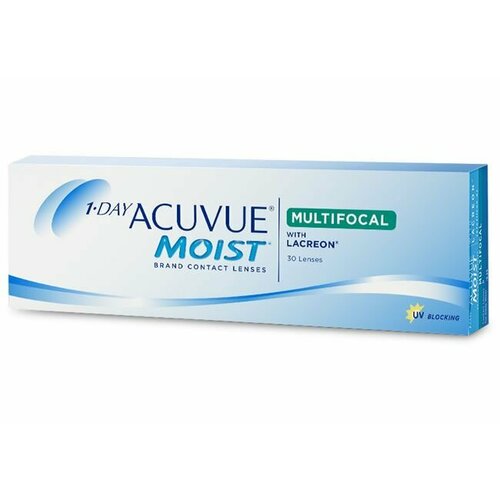 ���������� ACUVUE ��������������� ����� 1 Day Acuvue Moist Multifocal, 30 ��, +3.75 Mid, 8.4