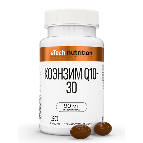 ���������� ������� Q10 aTech nutrition 30 ����������� ������