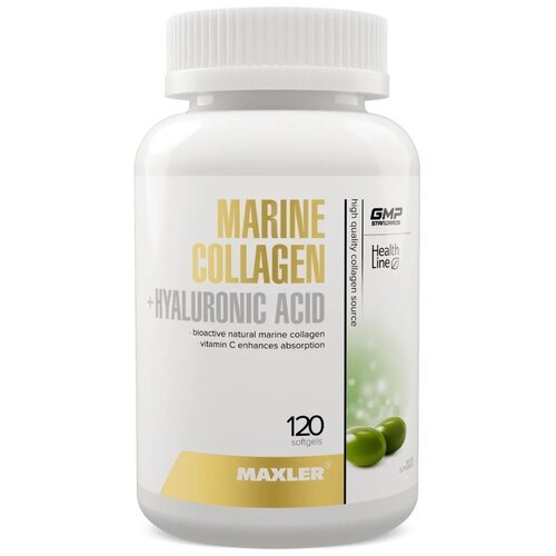���������� Maxler Marine Collagen + Hyaluronic Acid ����., 190 �, 120 ��.