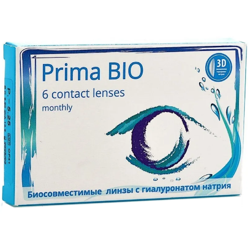 ���������� ���������� ����� �� ����� OKVision PRIMA BIO, 6 ��., R 8,8, D -6, 1 ��.