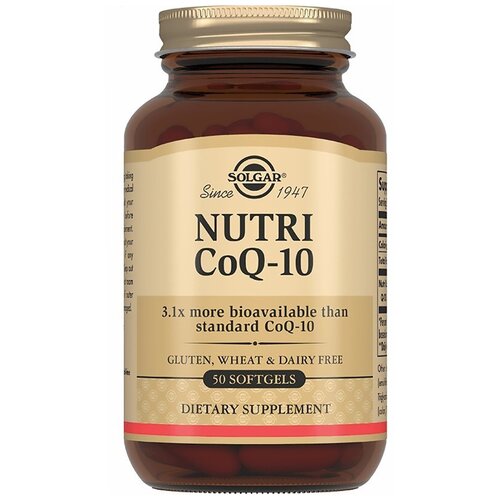 ���������� Solgar Nutri CoQ-10 ����., 168 �, 50 ��., 1 ��.