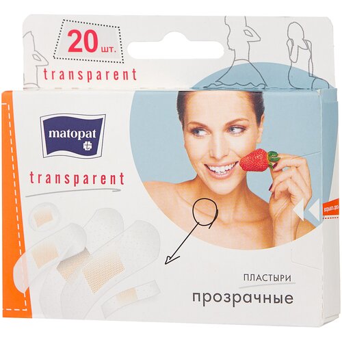 ���������� Matopat Transparent �������� ��������, 20 ��. �������