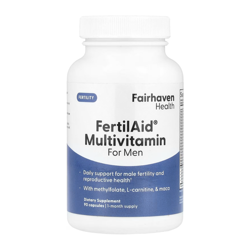 ���������� Fairhaven Health, FertilAid ��� ������, ���������� � ��������������� ��������� ���� L-��������, 90 ������