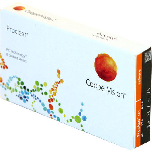 ���������� ���������� ����� �� ����� CooperVision Proclear.., 6 ��., R 8,6, D +19, 1 ��.