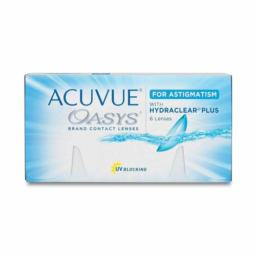 ���������� ACUVUE OASYS with Hydraclear Plus for Astigmatism (6 ����) BC 8,6 SPH +4.75 CYL -2,25 AXIS 20