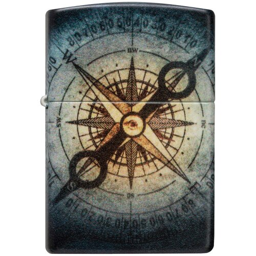 ���������� ���������� ������������ ���������� ��������� ZIPPO Classic 48562 Compass Ghost � ��������� Glow In The Dark Green - ���������� ������