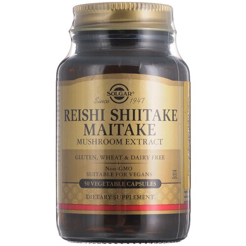 ���������� Solgar Reishi Shiitake Meitake ����., 150 ��, 140 �, 50 ��., 1 ��.