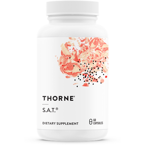 ���������� ��� ������ ������, Thorne Research S.A.T. Silymarin, Artichoke, Turmeric 60 ������