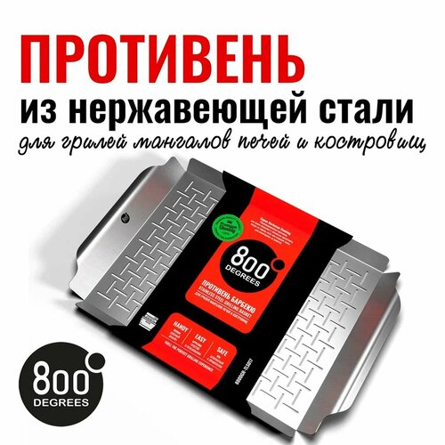 ���������� ��������� ��������������� ������� 800 Degrees Wide Grill Pan