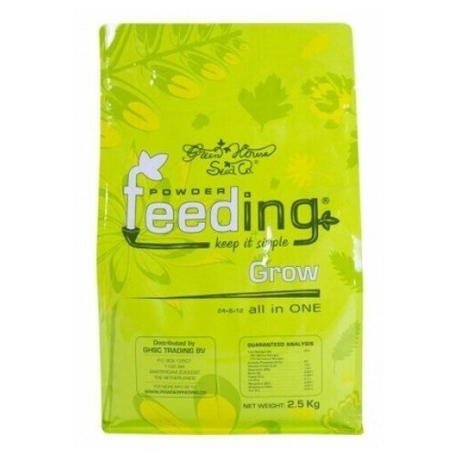 ���������� ����������� ��������� Green House Powder Feeding Grow 2500 ��. (2,5 ��)