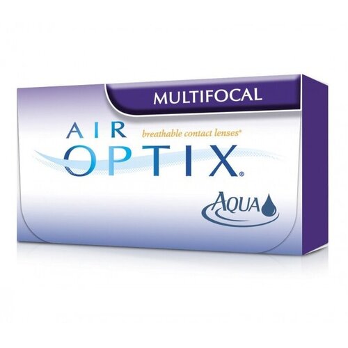 ���������� ���������� ����� �� ����� Alcon Air optix Aqua Multifocal, 3 ��., R 8,6, D -0,25, ADD: �������, 1 ��.