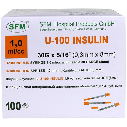 ���������� ����� ����������� SFM U-100 ����������������, 0.3 ��, ������: 30G, 100 ��.