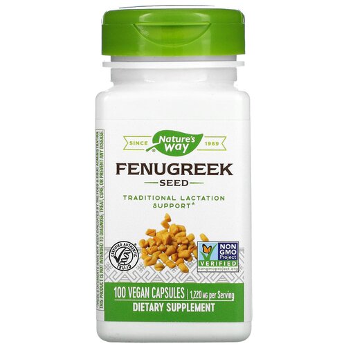 ���������� ������� Nature's Way Fenugreek Seed, 100 �, 100 ��, 100 ��.