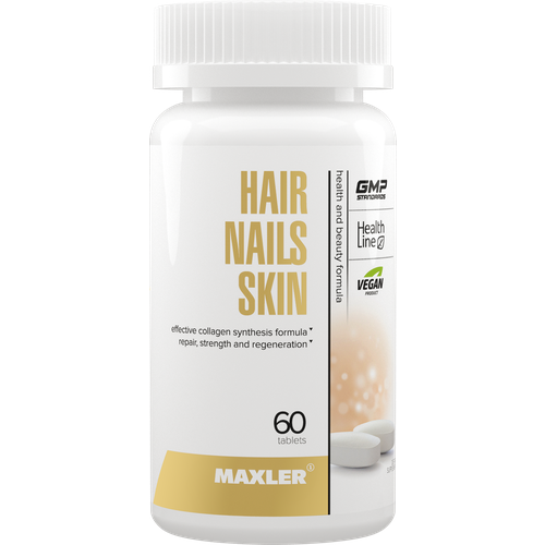 ���������� ���������� �������� ��� ������� �����, ���� � ������ Maxler Hair Nails Skin - 60 ��������