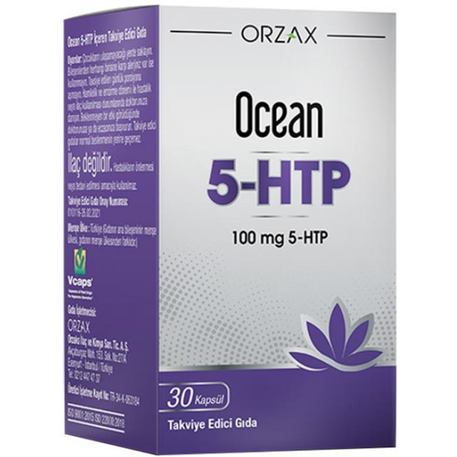 ���������� Orzax 5HTP, ��������� 200 ��, ������������ / ���� / �������� ��� �����������, ���������� � ���, 30 ������