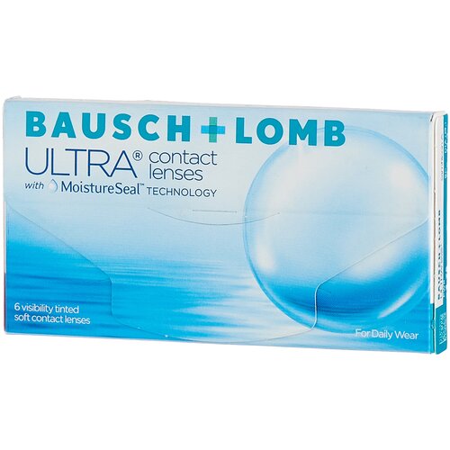 ���������� ���������� ����� �� ����� BAUSCH+LOMB Ultra, 6 ��., R 8,5, D -3,75, 1 ��.
