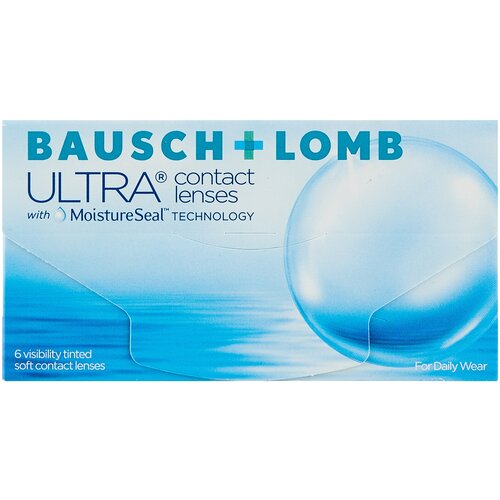 ���������� ���������� ����� �� ����� BAUSCH+LOMB Ultra, 6 ��., R 8,5, D -2,75, 1 ��.