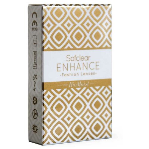 ���������� ���������� ����� �� ����� Gelflex Sofclear Enhance, 2 ��., R 8,6, D -9