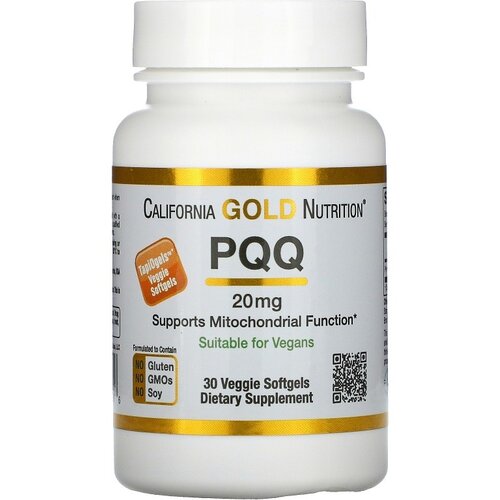 ���������� ������� California Gold Nutrition PQQ, 30 �, 100 ��, 20 ��, 30 ��.