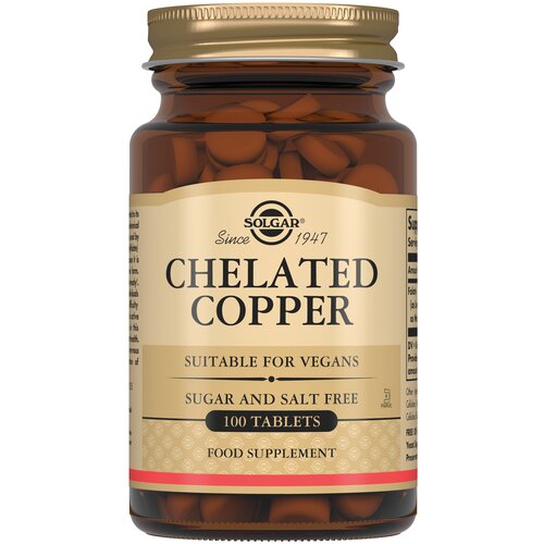 ���������� Solgar Chelated Copper ���., 230 �, 100 ��.