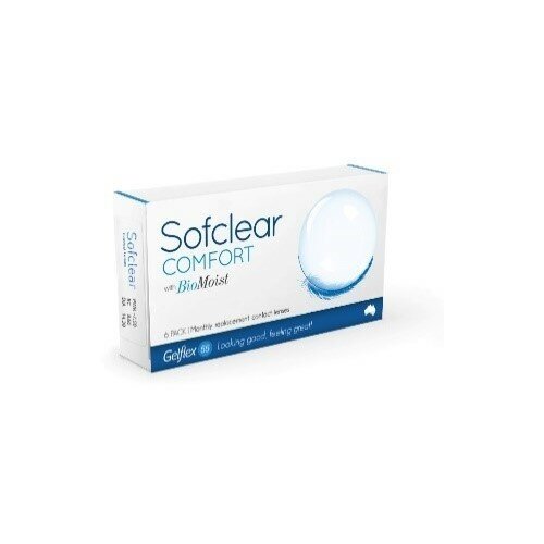 ���������� ���������� ����� �� ����� Gelflex Sofclear Comfort with BioMoist, 6 ��., R 8,6, D -3,25, 1 ��.