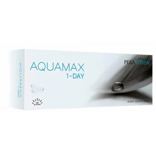 ���������� ����������� ���������� ����� Pegavision Aquamax 1-Day, 30 ��., R 8,6, D +1,5, 1 ��.