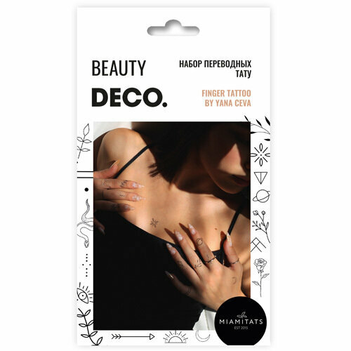 ���������� ����� ���������� ��� ���� DECO. by Miami tattoos (Finger tattoo)