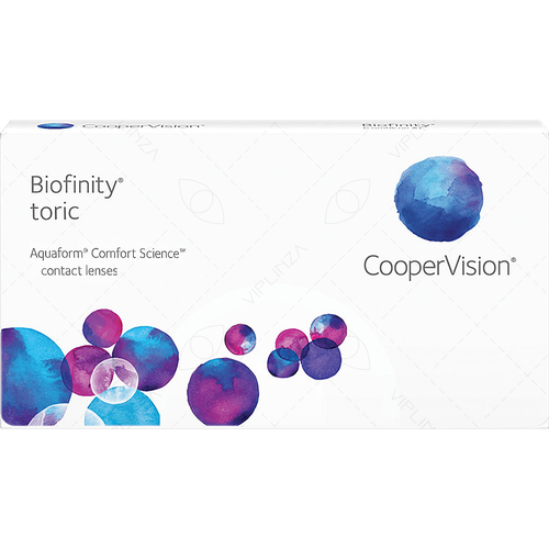 ���������� ���������� ����� �� ����� CooperVision Biofinity Toric., 3 ��., R 8,7, D -1,25,�CYL:�-1,25,�A�:�30, 1 ��.