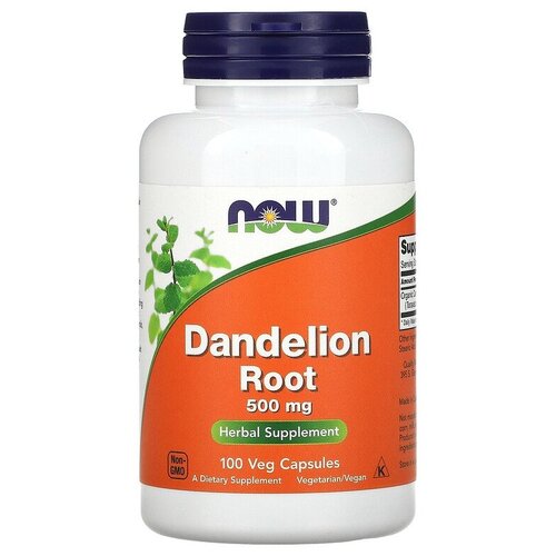 ���������� ������� NOW Dandelion Root 500 ��, 110 �, 500 ��, 100 ��.