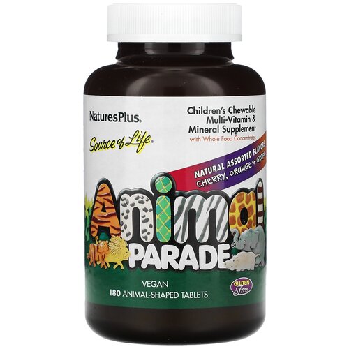 ���������� Nature`s Plus Animal Parade ���., 250 ��, 1.6 �, 180 ��., �����, ��������, ��������