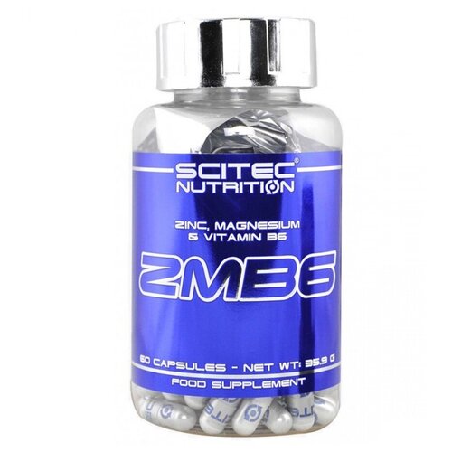 ���������� Scitec Nutrition ZMB6 (60 ����.), 90 �, 60 ��., 25 ��.