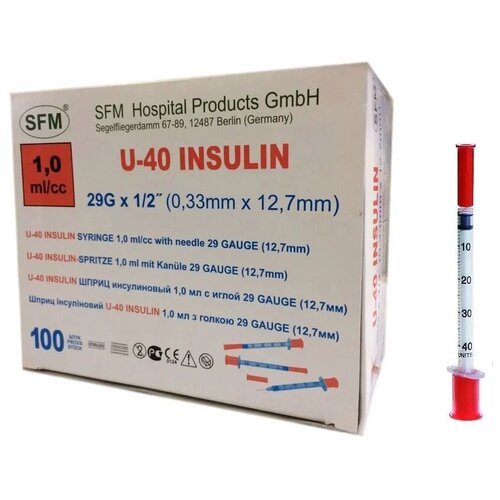 ���������� ����� ����������� SFM U-40 ����������������, 12.7 �� x 0.33 ��, ������: 29G, 1 ��, 100 ��.